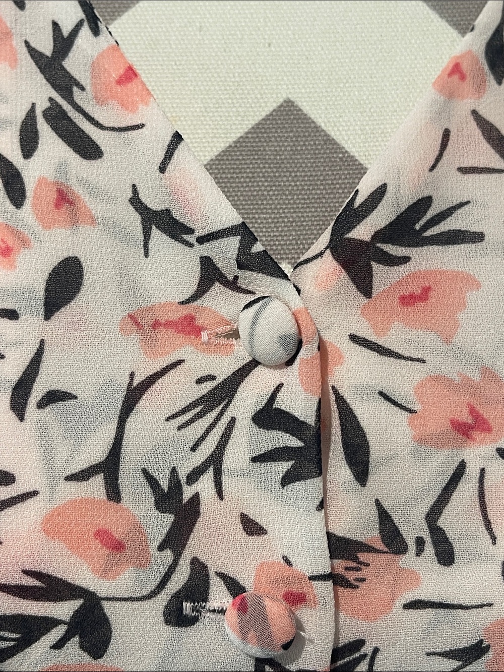 Talbots Floral Feminine Midi Dress Size 2P - Picture 3 of 10